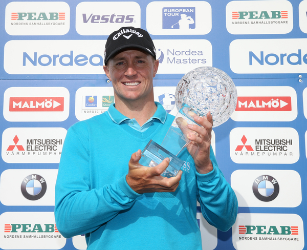 Alex Noren (SWE) wins the 2015 Nordea Masters at the PGA Sweden National, Bara, Malmo, Sweden. 07/06/2015. Picture David Lloyd | www.golffile.ie