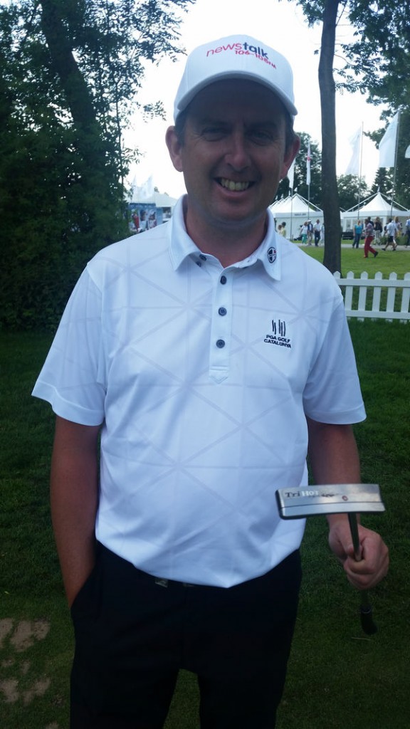 Peter Lawrie delves into his backyard shed to use the putter that two years ago helped him retain his Tour card. (Photo - www.golfbytourmiss.com)