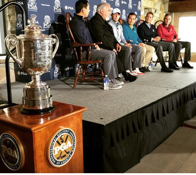 World No. 1 Rory McIlroy hosts a PGA Championship media outing at Whistling Straits. (Photo - PGA of America).