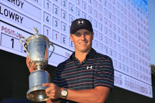 Jordan Spieth now heading to the Home of Golf looking to create golfing history. (Photo - Eoin Clarke/www.golffile.ie)