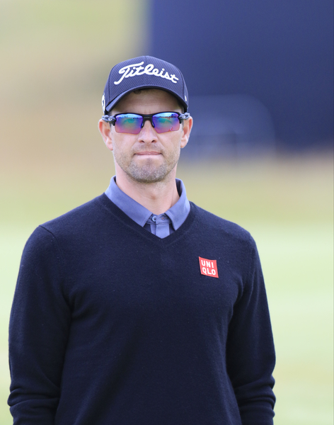 Adam Scott (AUS) on the 14th green during the first round of the 144th Open Championship, St Andrews Old Course, St Andrews, Fife, Scotland. 16/07/2015. Picture Eoin Clarke, www.golffile.ie