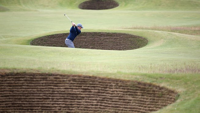 Great shot of the joint leader in the 2015 Open - Paul Dunne. (Photo - www.europeantour.com)