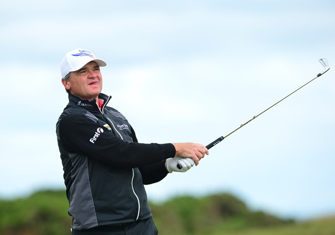 Paul Lawrie on day one 2015 Saltire Energy Match-Play. (Photo - www.europeantour.com)
