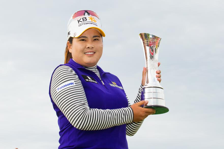 Inbee Park claims 2015 Ricoh Women's British Open to become only the seventh female player to win the 'Grand Slam'.