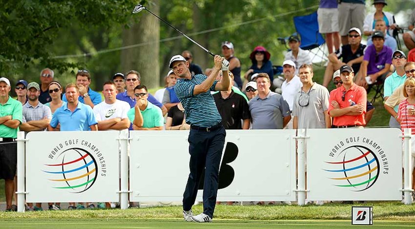 Justin Rose couldn't make one birdie on day two yet on day three he grabs seven birdies. (Photo - www.pgatour.con)