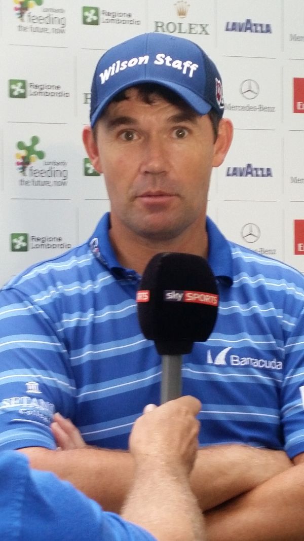 Padraig Harrington admits .. 'we're all very odd'.
