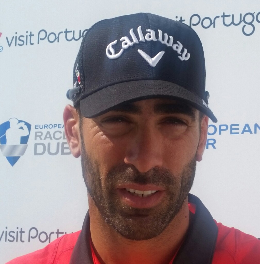 Alvaro Quiros only has to go without shaving for a day and he's got a full growth.