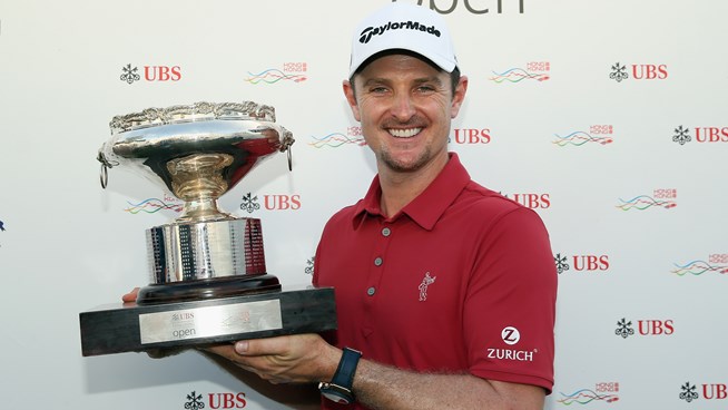 Justin Rose banks victory in the UBS Hong Kong Open. (Photo - www.europeantour.com)