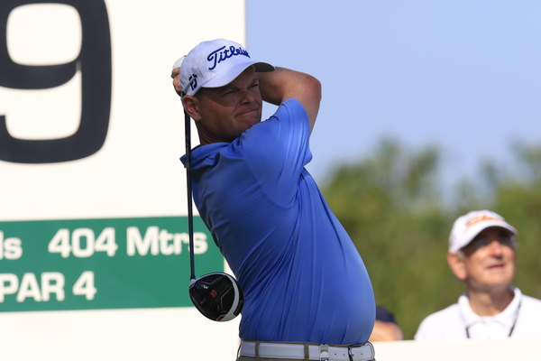 Scotland's David Drysdale continues to defy most after fighting his way to a share of third place on day one of the Portugal Masters. (Photo - Eoin Clarke /www.golffilie.ie)