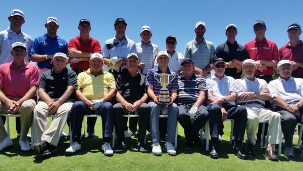 World No. 1 Jordan Speith nurses the famed Stonehaven Trophy on the 100th anniversary of the Australian Open. (Photo - www.golfbytourmiss.com)