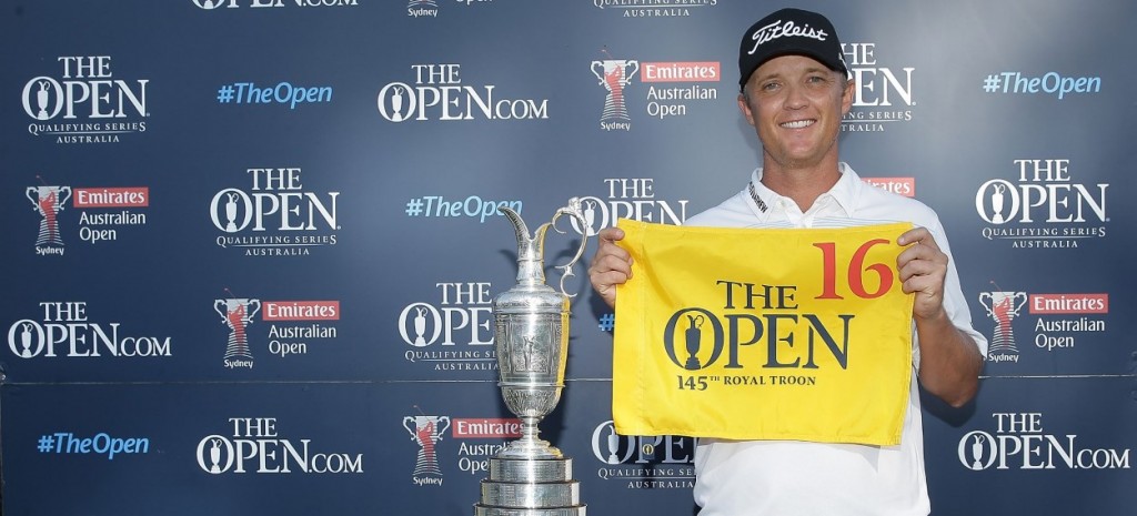 Matt Jones wins the Australian Open to qualify for the 2016 Open Championship.