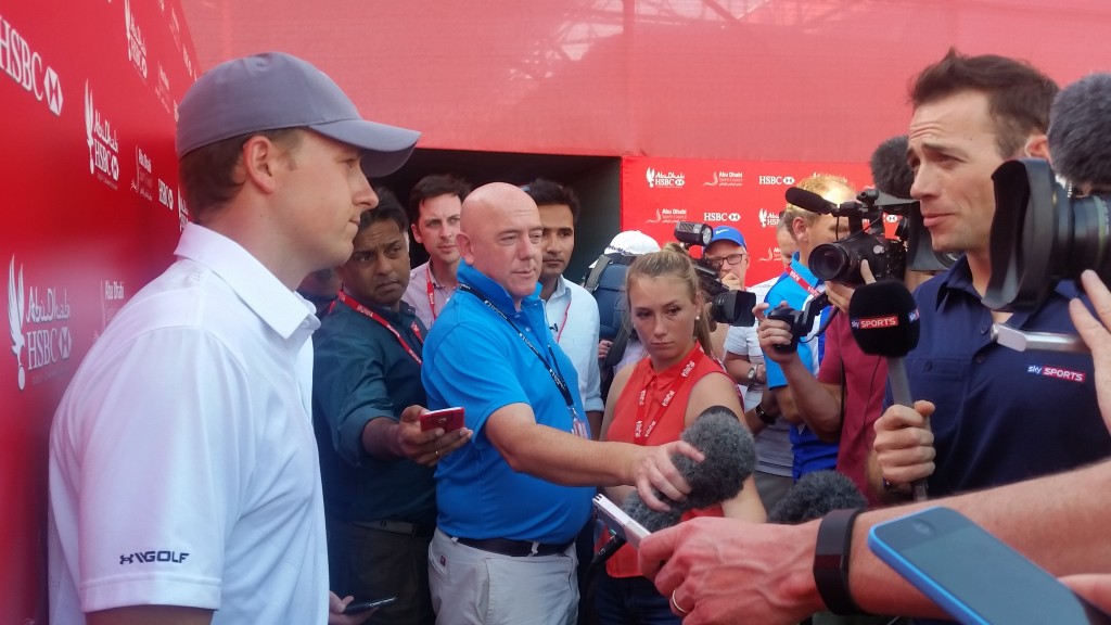 World No. 1 Jordan Spieth admitting after his final round he's tired.