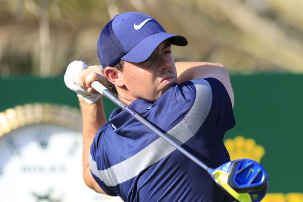 Rory McIlroy (NIR) tees off the 14th tee during Sunday's Final Round of the 2016 Abu Dhabi HSBC Golf Championship held at the Abu Dhabi National Course, Abu Dhabi, United Arab Emirates. 24th January 2016. Picture: Eoin Clarke | Golffile All photos usage must carry mandatory copyright credit (© Golffile | Eoin Clarke)