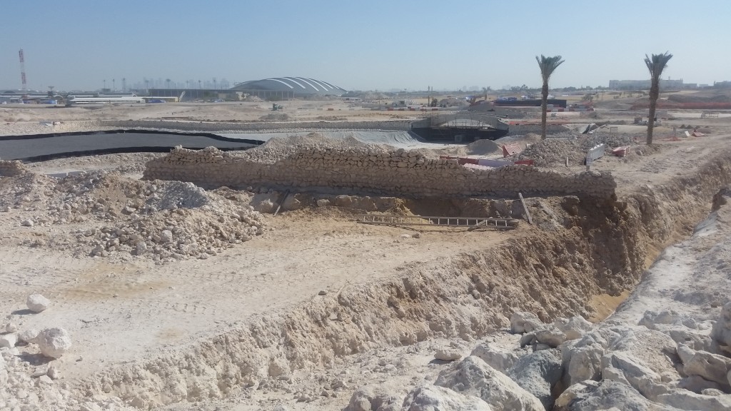 Protecting and also enhancing the heritage to be found at the Qatar International Golf Club course in Doha.