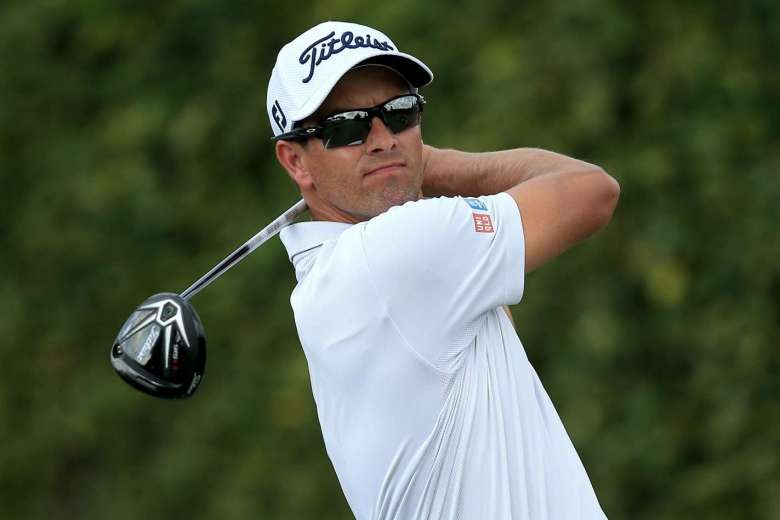 Adam Scott continues to move into favouritism for next month's Masters with a 67 to share second on day one at Bay Hill