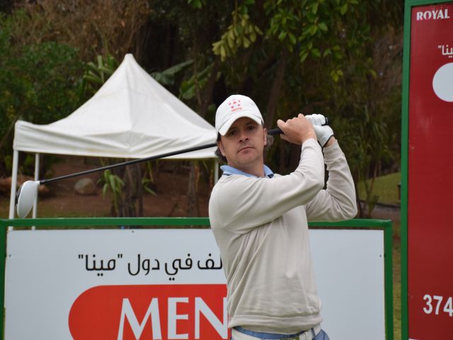 England's Andrew Marshall leads on day one in Casablanca.