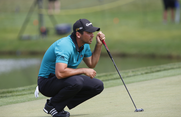 World No. 2 Jason Day muscles his way to a one stroke lead on day one of the 2016 Arnold Palmer Invitational. (Photo - Mark www.golffille.ie)