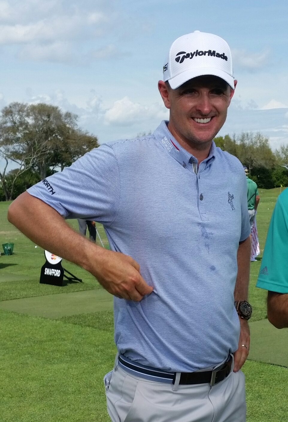 Justin Rose will not contest Shell Houston Open and instead will spend the week at Augusta National (Photo - www.golfbytourmiss.com)
