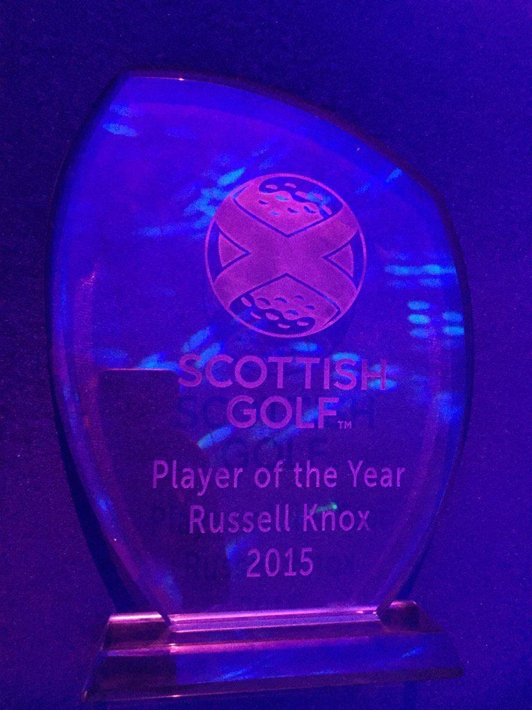 Russell Knox wins Scottish Player of The Year - 2015