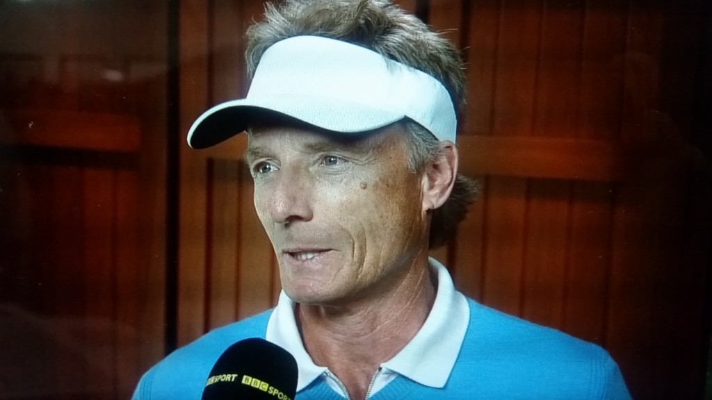 Golf's first World No. 1 Bernhard Langer sings the praise of the games current top-ranked golfer.
