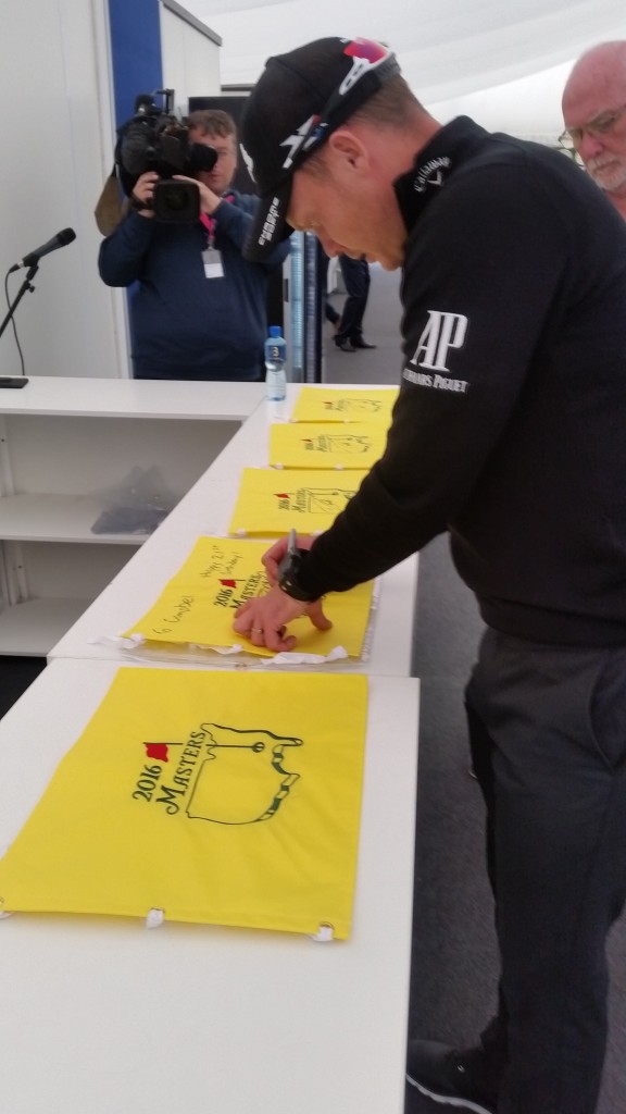 More Masters flags to sign at this week's Irish Open