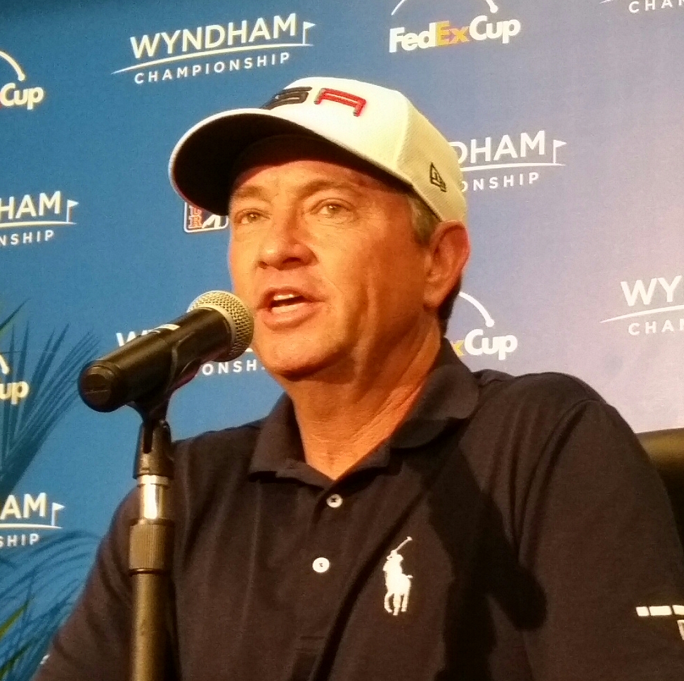 Davis Love 111 insists Darren Clarke will be hard picked not to select Russell Know as a wildcard pick.