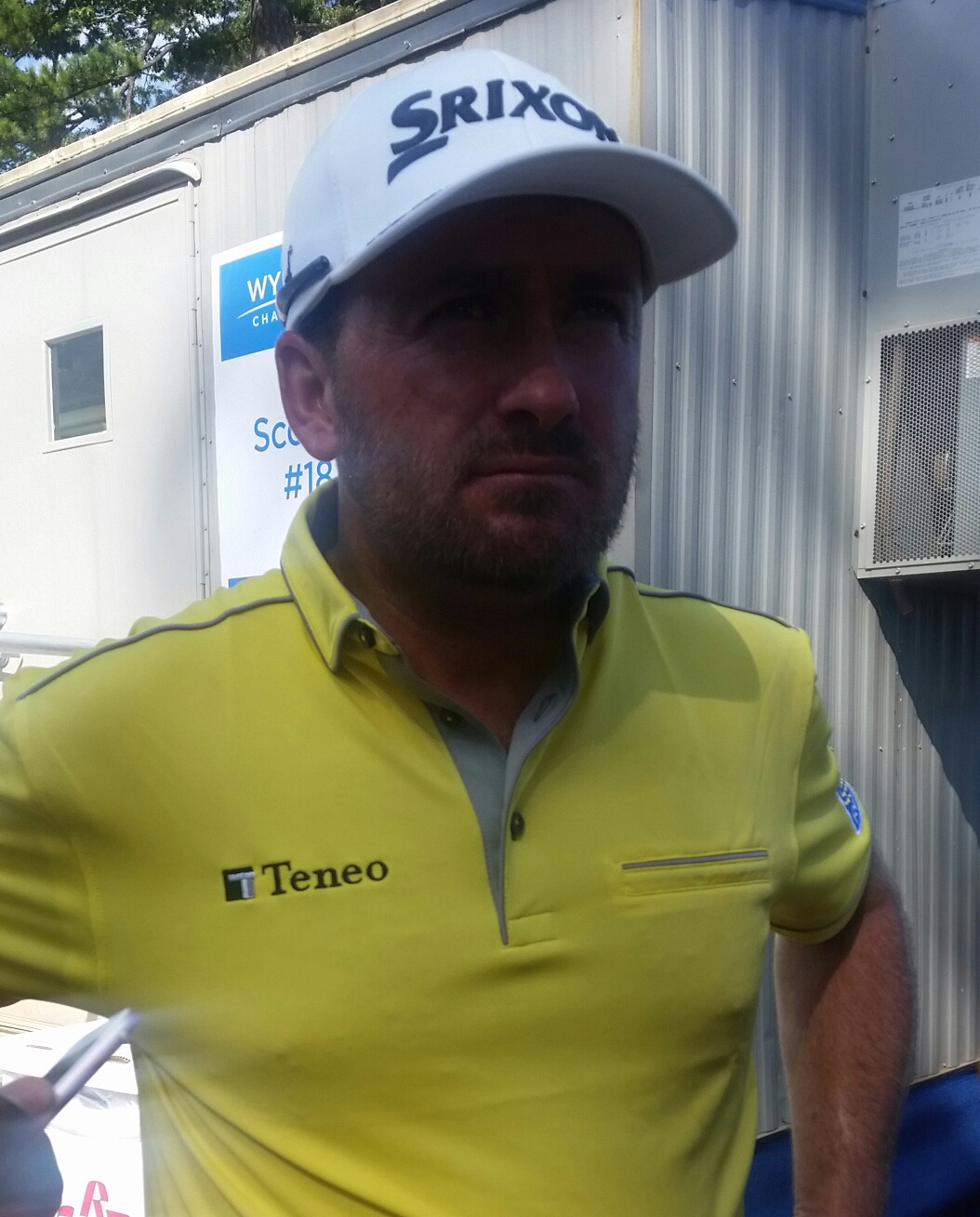 Graeme McDowell shoots a round of 64 to be among the contenders for victory with a round to play in the Wydnham Championship.