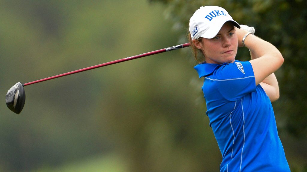 Leona Maguire wins the Mark McCormack medal for a second year running.
