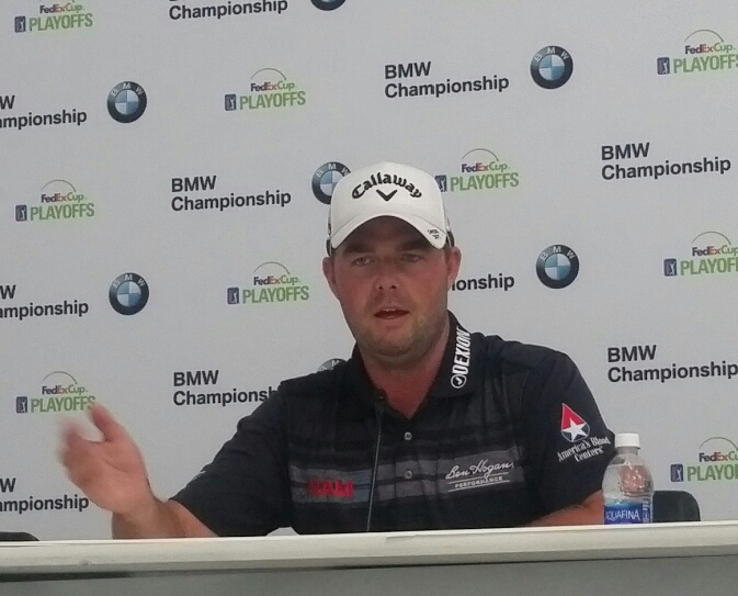 Aussie Marc Leishman hoping he can put a nagging back injury behind him this week and get himself into the season-ending Tour Championship.