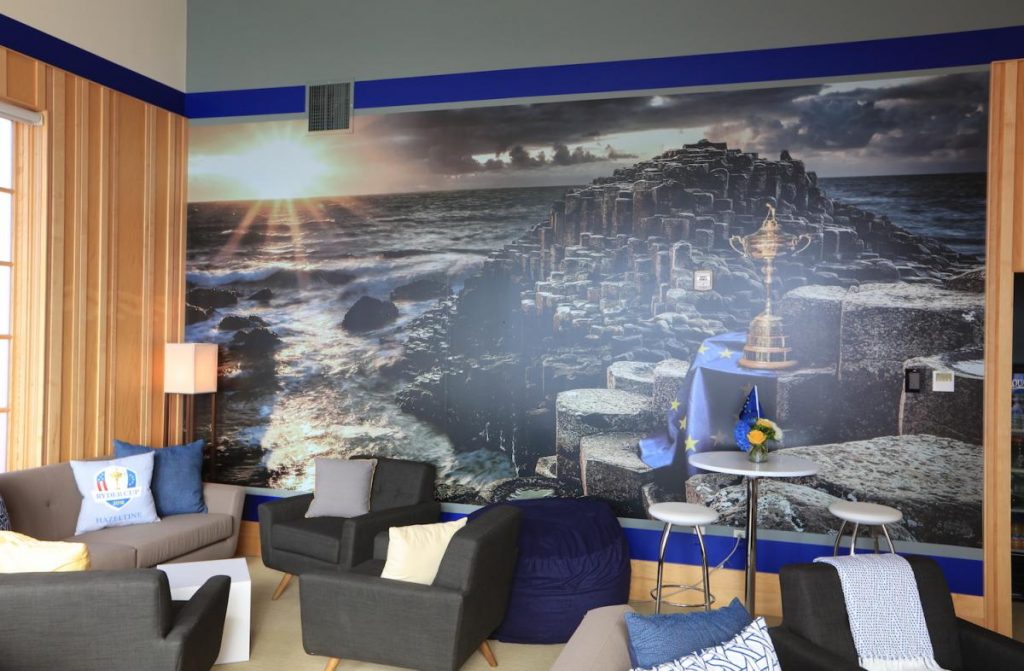 Photo of the Giants Causeway located close to Darren Clarke's home.