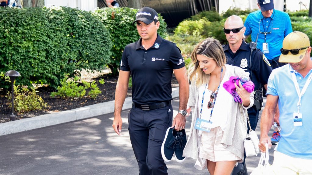 World No. 1 Jason Day heading to the exit gate at Crooked Stick after withdrawing with a back scare.  (Photo - PGATour.com)