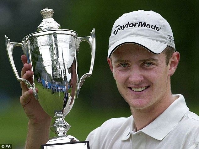 Justin Rose as a then 22-year old captures the 2002 British Masters.