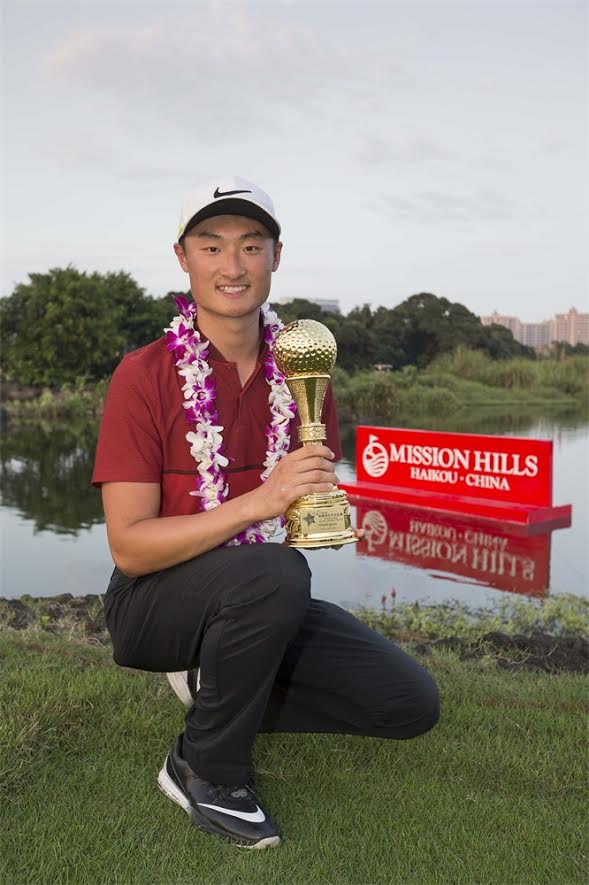 Chinese golfer Li Hao-tong delighted his home crowds and collected one of the biggest cheques of his career by holding off a host of Major champions to win the 2016 Mission Hills World Celebrity Pro-Am on the tropical island of Hainan.