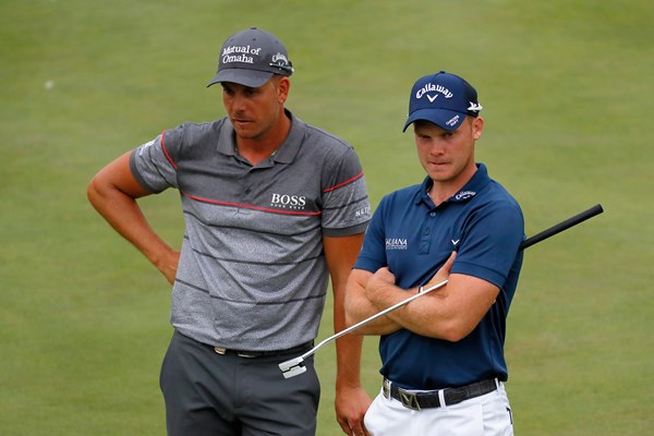Henrik Stenson and Danny Willett - The Swede would win a second Race to Dubai title this week if he wins and Willett is outside the top-10. (Photo - European Tour)