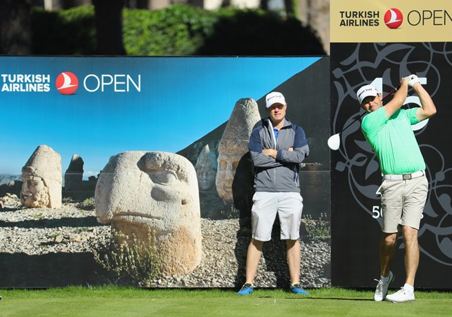 Padraig Harrington during practice ahead of this week's Turkish Airlines Open. (Photo - www.europeantour.com)