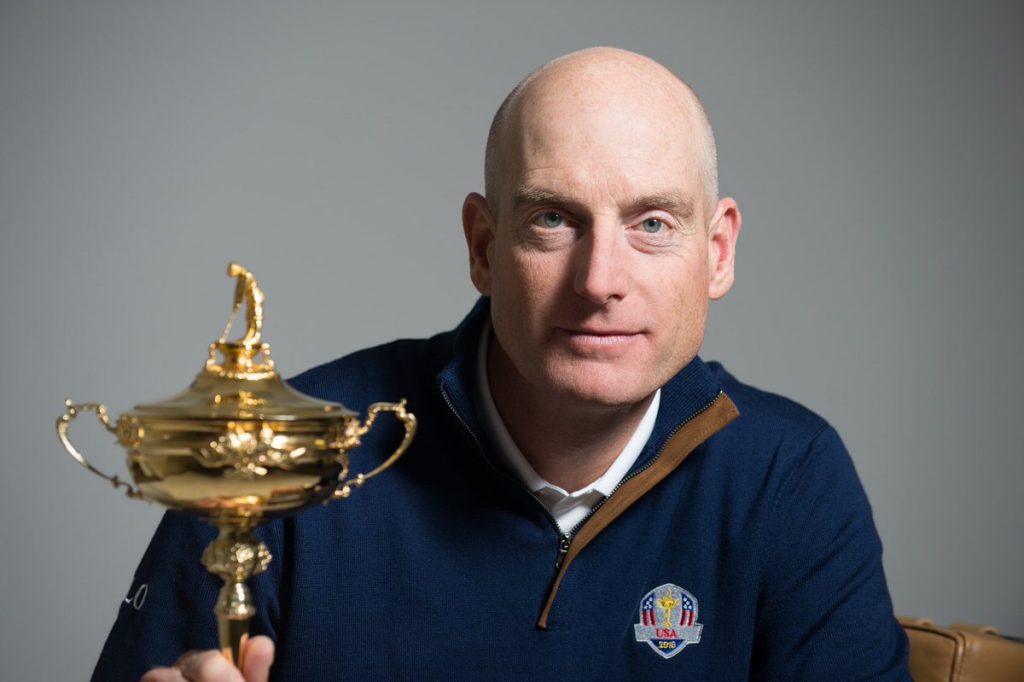 Jim Furyk named 2018 USA Ryder Cup captain.