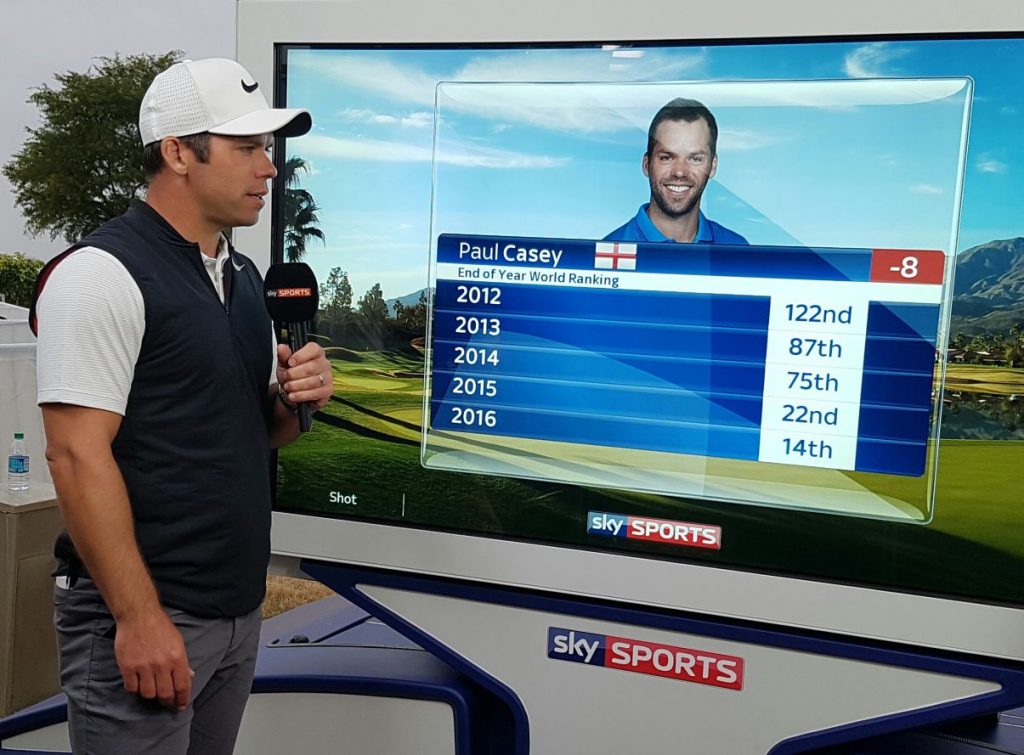 Paul Casey informs SKY Sports he needs to consider his Ryder Cup 'options'.