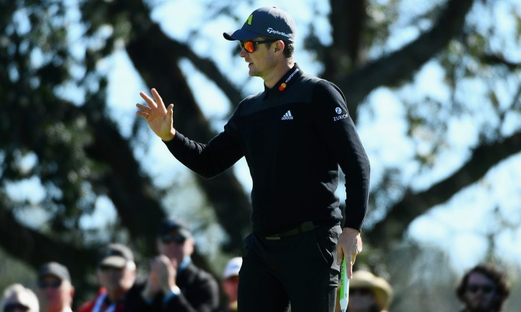 Justin Rose leads by one after two rounds of 2017 Farmers Insurance Open (Photo - PGA Tour)