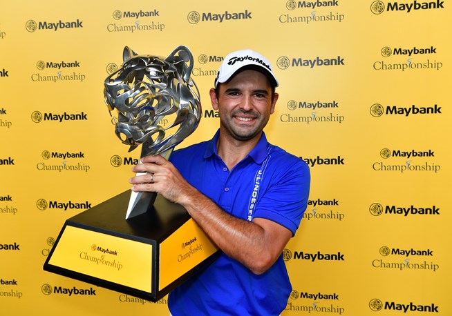 Fabrizio Zanotti wins 2017 Maybank Championship. (Photo - www.europeantour.com)
