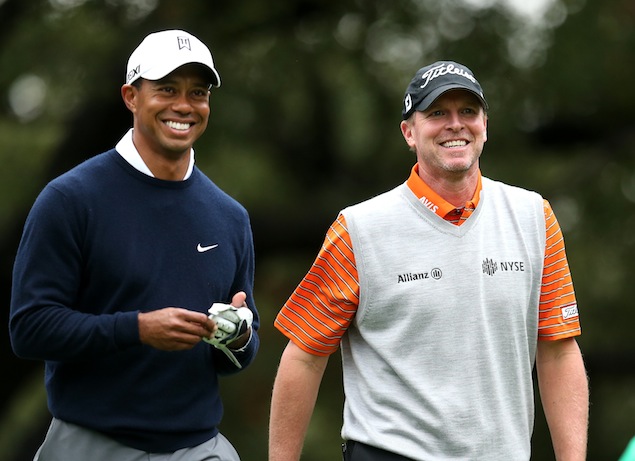 Steve Stricker has been one of Tiger Woods closest colleagues since their first meeting early in 1997.