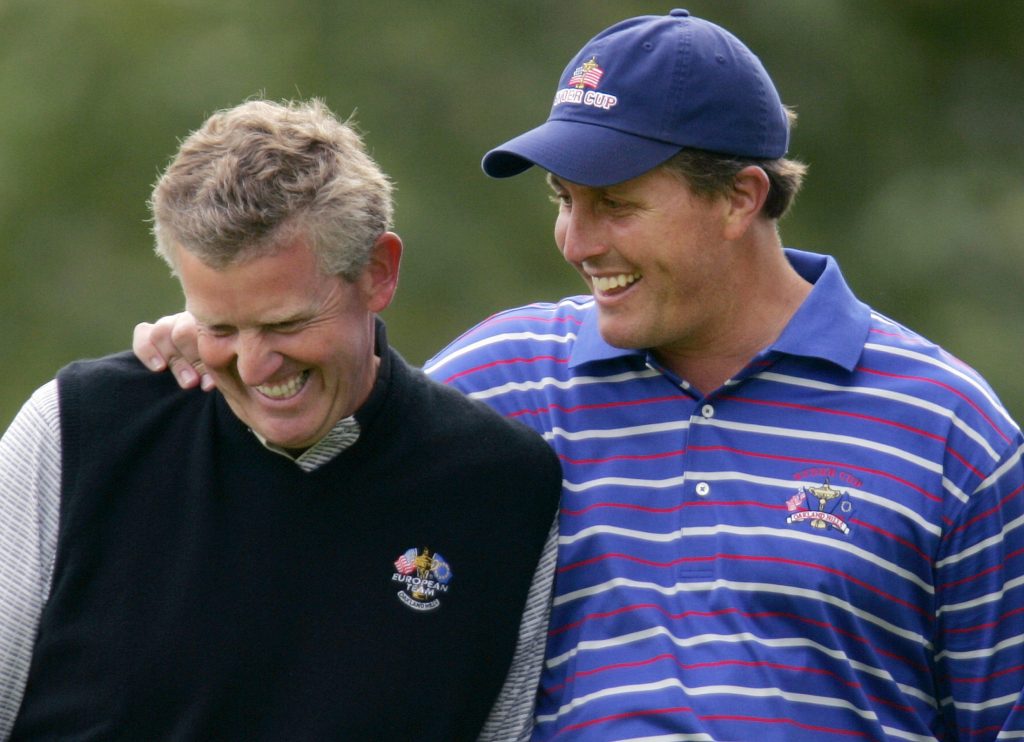 Phil Mickelson admits Scotland's Colin Montgomerie to be one of the favourite people he likes winding-up.
