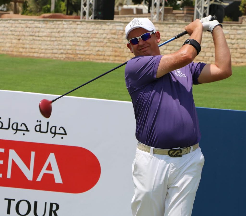 Danny Poulter, and the older brother to Ian Poulter, shares the lead on day one of the 2017 MENA Tour Q-School in Morocco.