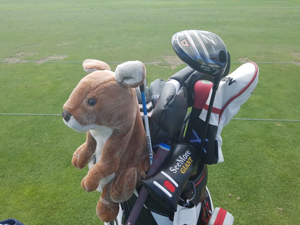 Russell Knox's new Srixon driver at 2017 Dell Match-Play (Photo - www.golfbtyourmiss.com)