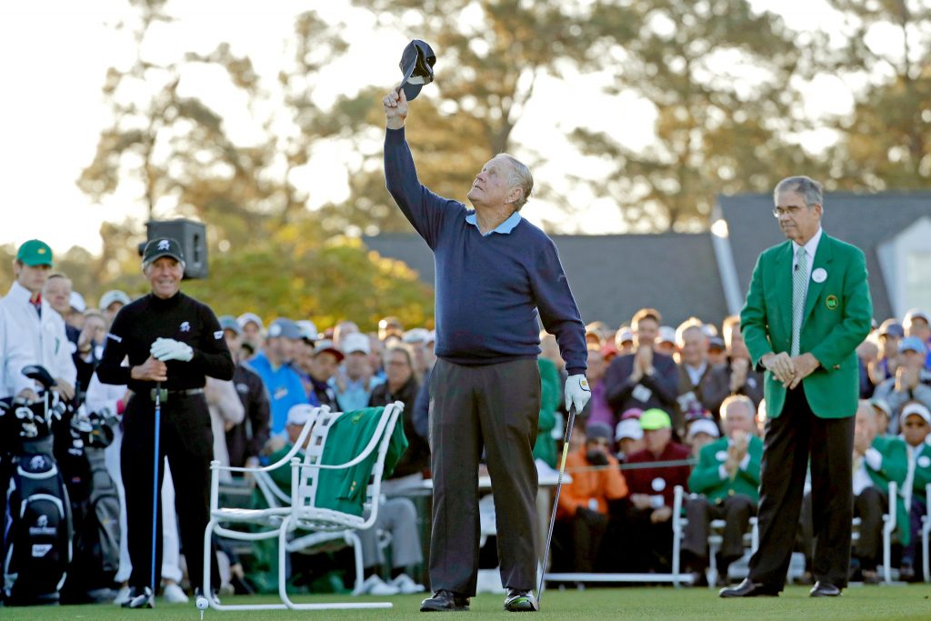 Jack Nicklaus honours his late lifelong good friend Arnold Palmer