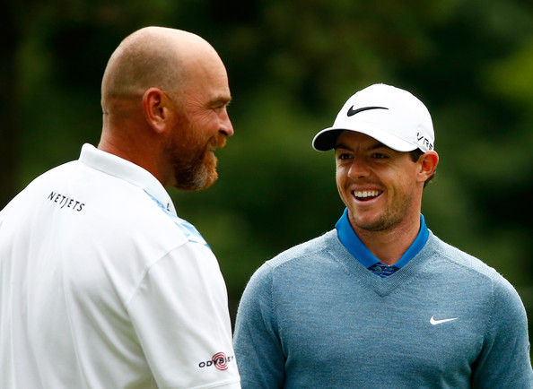 Thomas Bjorn believes Rory McIlroy can cut Dustin Johnson down to size. (photo - www.europeantour.com